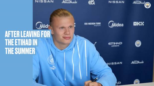 Haaland returns to Dortmund for the first time